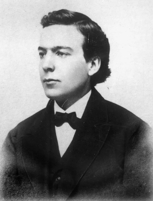 Burbank at about nineteen, 1868.