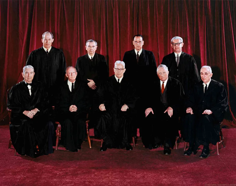 The Warren Court, which decided the case.