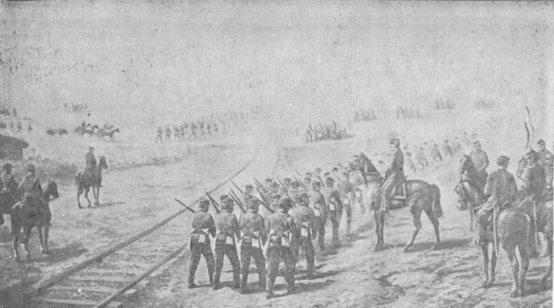 The Battle of Miraflores, January 1881, in a contemporary print.