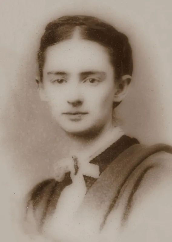 Olivia Langdon in 1869, the year of their engagement.