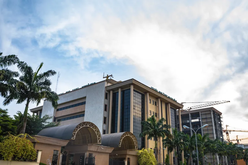 The Federal High Court complex in Abuja. The court ruled in December 2020 that Bala's detention violated his rights.