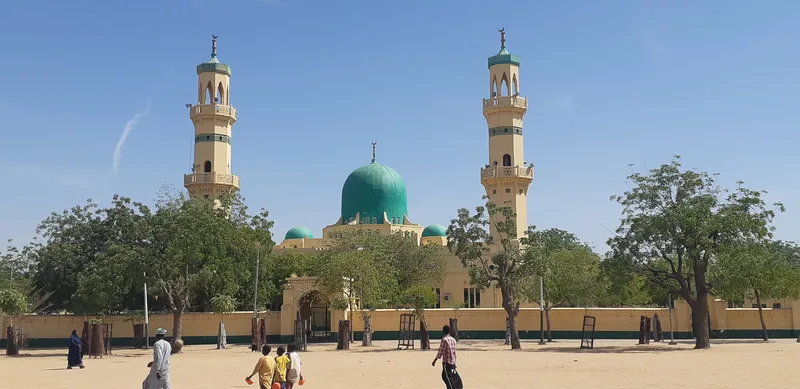 The Kano Central Mosque.