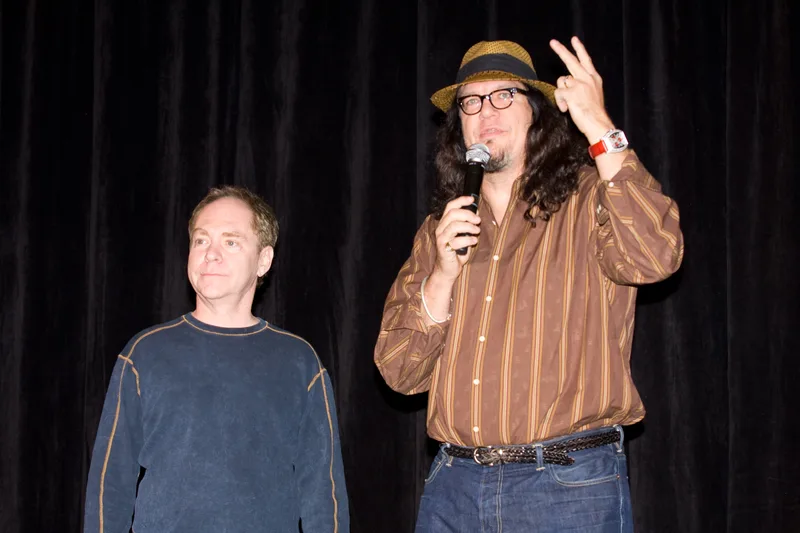 Penn & Teller at The Amazing Meeting 6, the skeptics' conference in Las Vegas, June 2008.