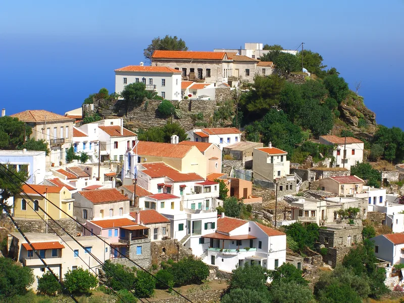 Ioulis, on the island of Kea, the ancient Ceos.