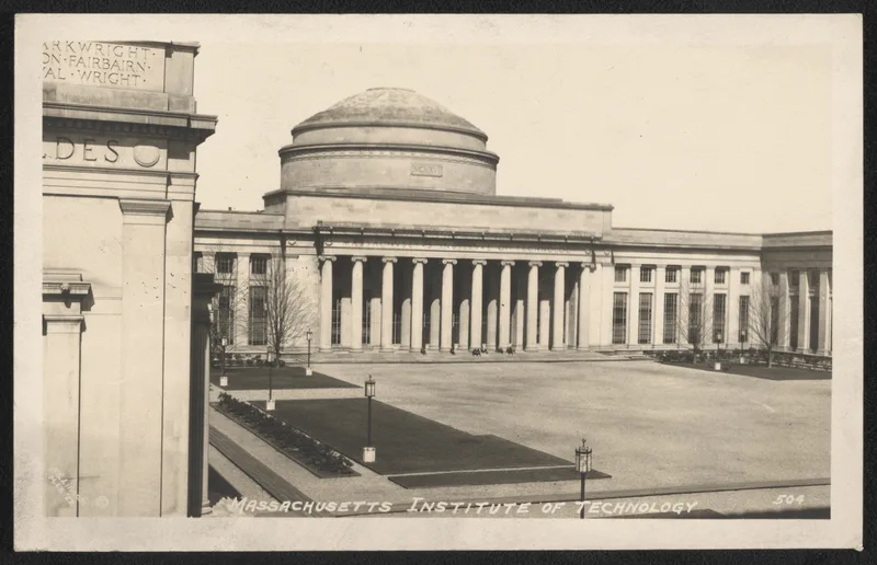 The Massachusetts Institute of Technology, on a postcard of 1921.