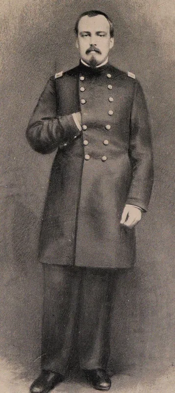 Colonel Ingersoll of the Eleventh Illinois Cavalry, 1861.