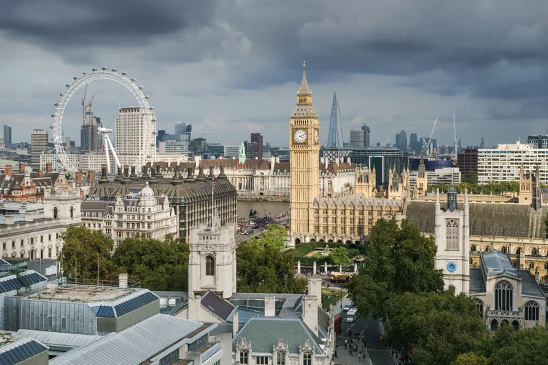 The Palace of Westminster. Parliament debated the fatwa and the blasphemy law from February 1989.