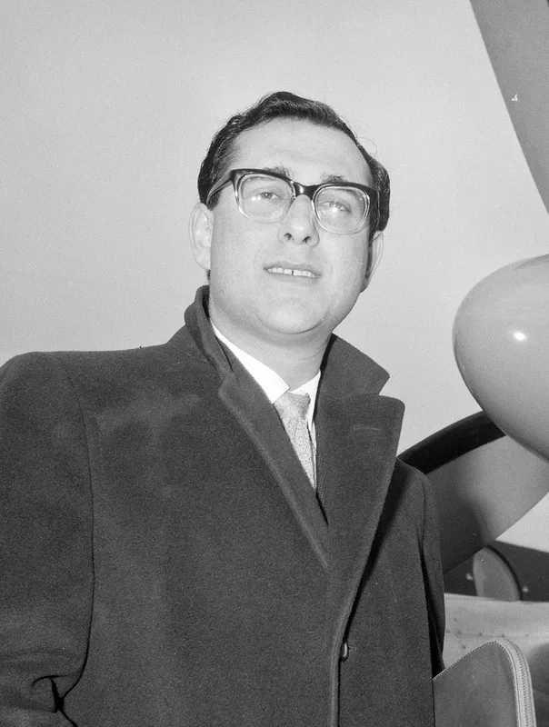 Harold Pinter, who read Rushdie's lecture "Is Nothing Sacred?" at the ICA in February 1990, here in 1962.