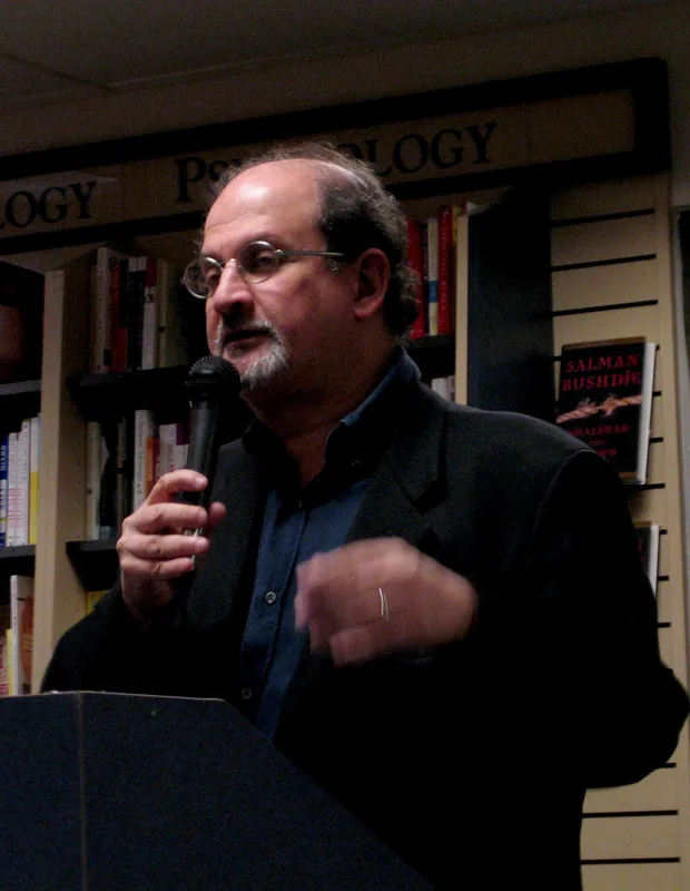 Salman Rushdie in 2005.
