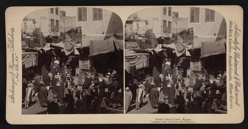 Street life in Cairo, photographed in 1903. Shumayyil practised and wrote in Cairo from the 1880s until his death.