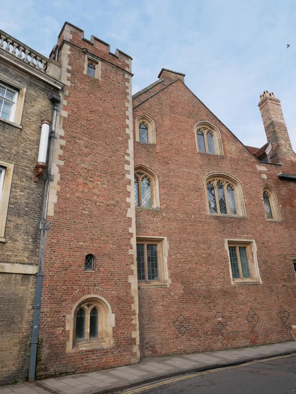 Queens' College, Cambridge, where Fry studied English.
