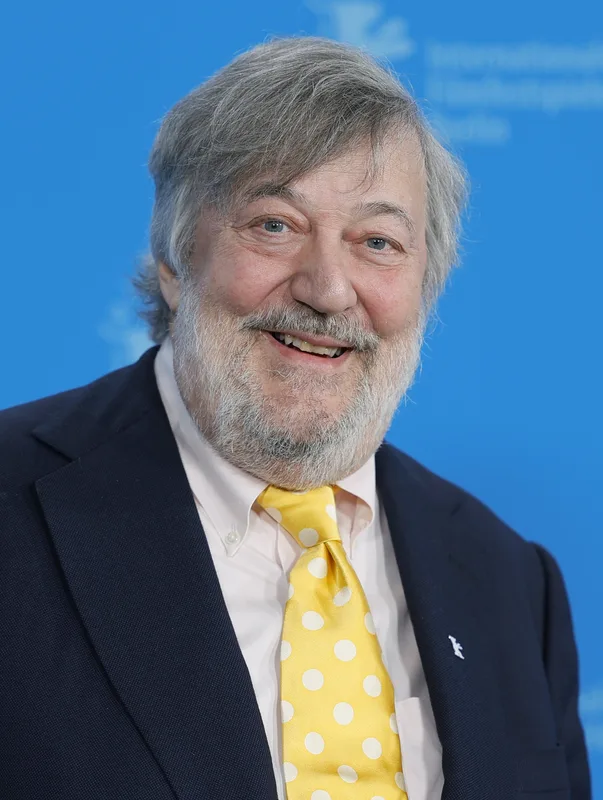 Stephen Fry at the Berlin film festival, February 2024.
