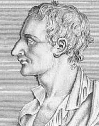 Sylvain Maréchal, from De la vertu, 1807; the only known portrait.