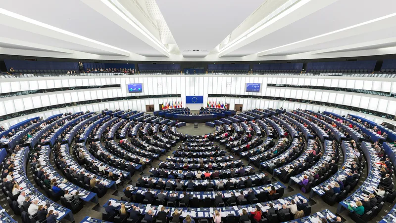 The European Parliament in Strasbourg, which awarded Nasrin the Sakharov Prize in 1994.