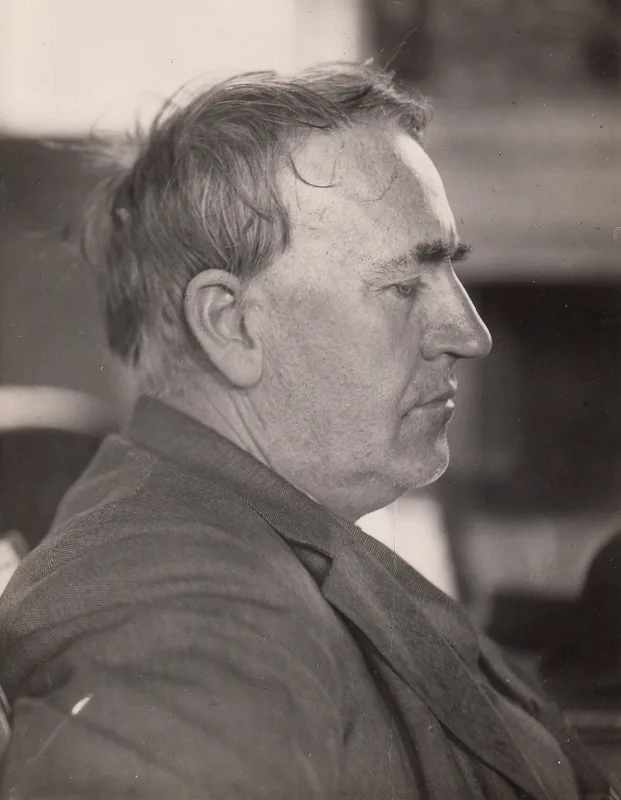 Edison in the library of his West Orange laboratory, 1903.