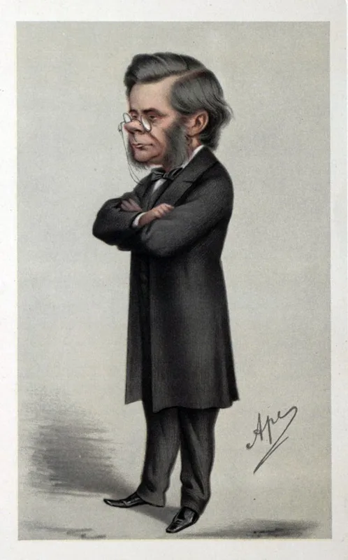 Huxley in Vanity Fair, 1871, drawn by Carlo Pellegrini.