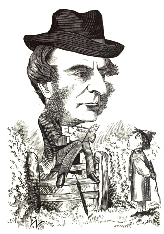 Charles Kingsley, the clergyman to whom Huxley wrote after his son's death in 1860.